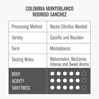 COLOMBIA MONTEBLANCO NECTAR CITRULLUS WASHED